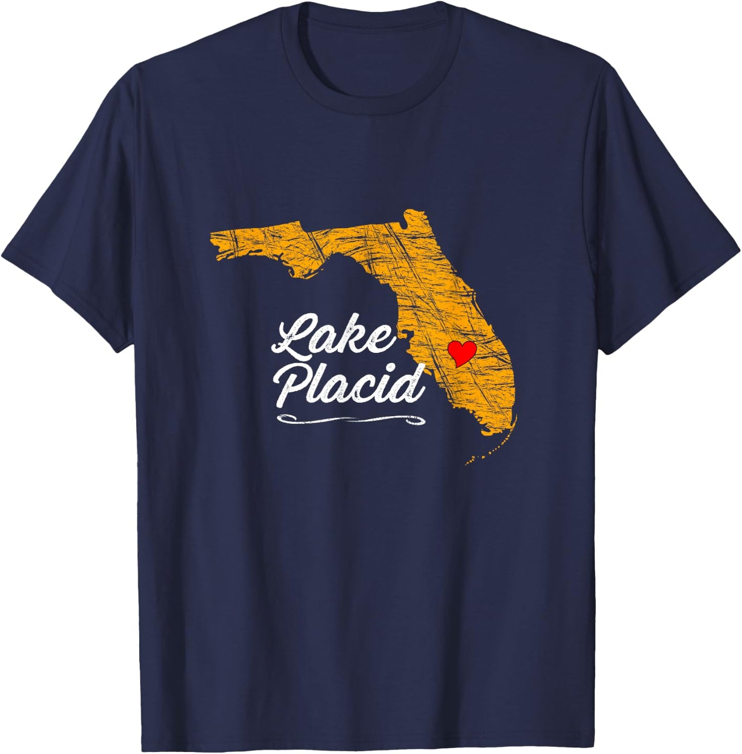 City of Lake Placid | FLORIDA - FL Merch Souvenir - Graphic T-Shirt - T-Shirt | Navy