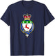Doherty Coat of Arms - Family Crest T-Shirt - T-Shirt | Navy