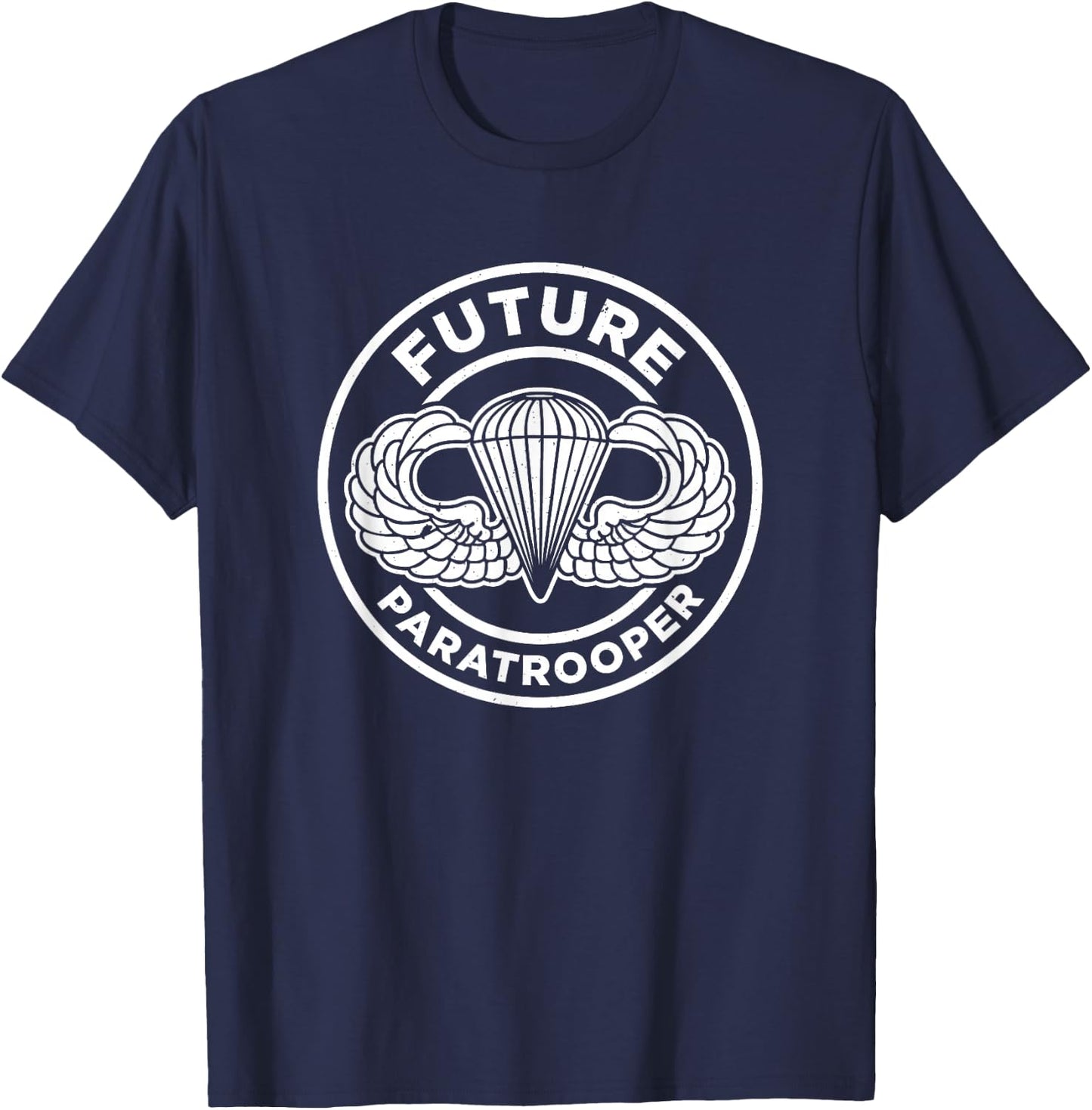 82nd Airborne Shirts | Jump Wings Paratrooper T-Shirt - T-Shirt | Navy