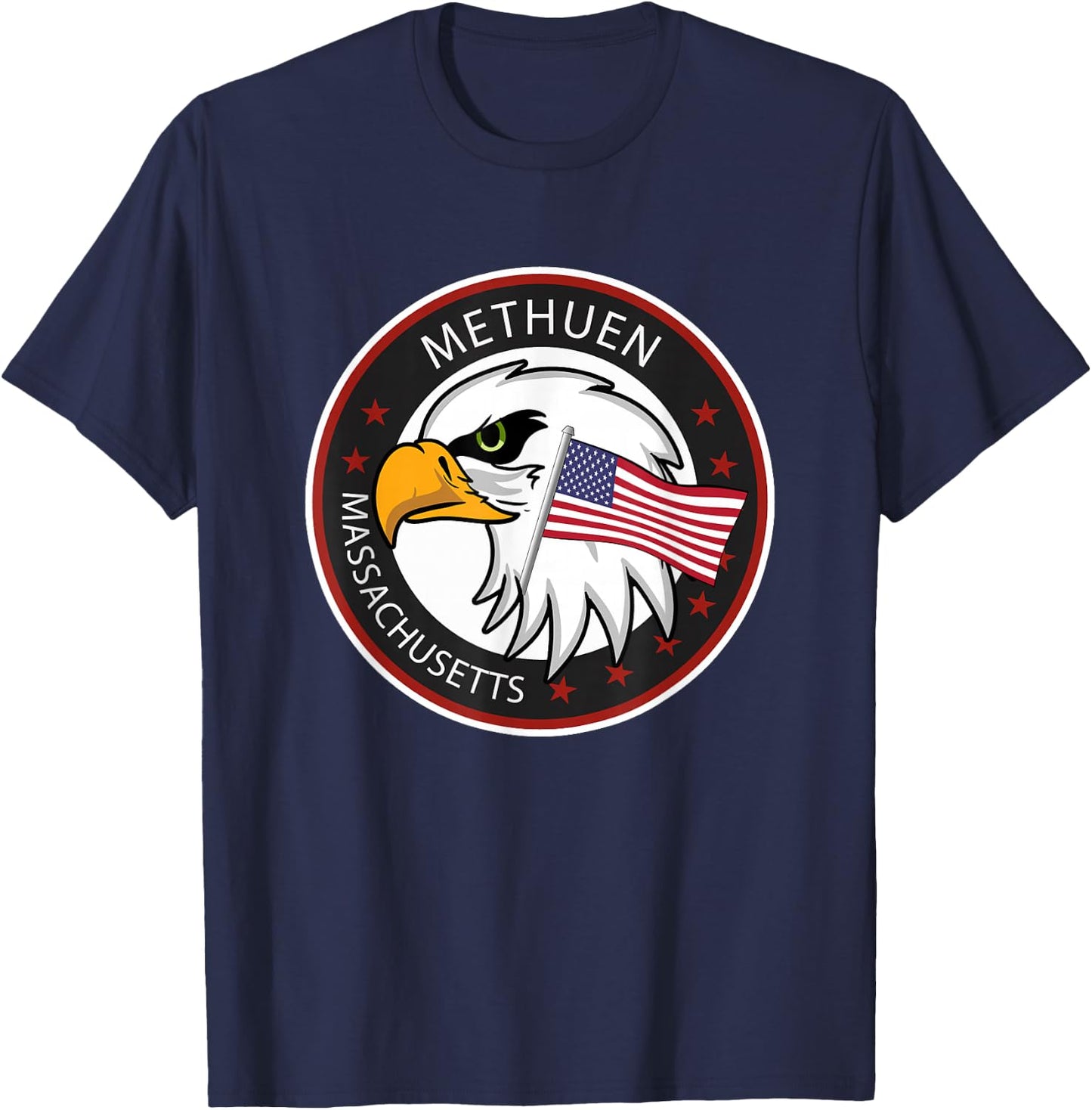 Methuen MA Massachusetts T-Shirt - T-Shirt | Navy