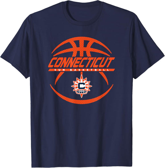 WNBA Connecticut Sun The Rock T-Shirt - T-Shirt | Navy
