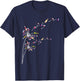 Wine Dandelion Drinking Wine Rosee Wine Lovers Rosee Wine T-Shirt - T-Shirt | Navy