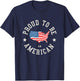 Proud To Be An American T-Shirt - T-Shirt | Navy