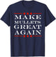 Make Mullets Great Again Funny Political Humor T-Shirt - T-Shirt | Navy