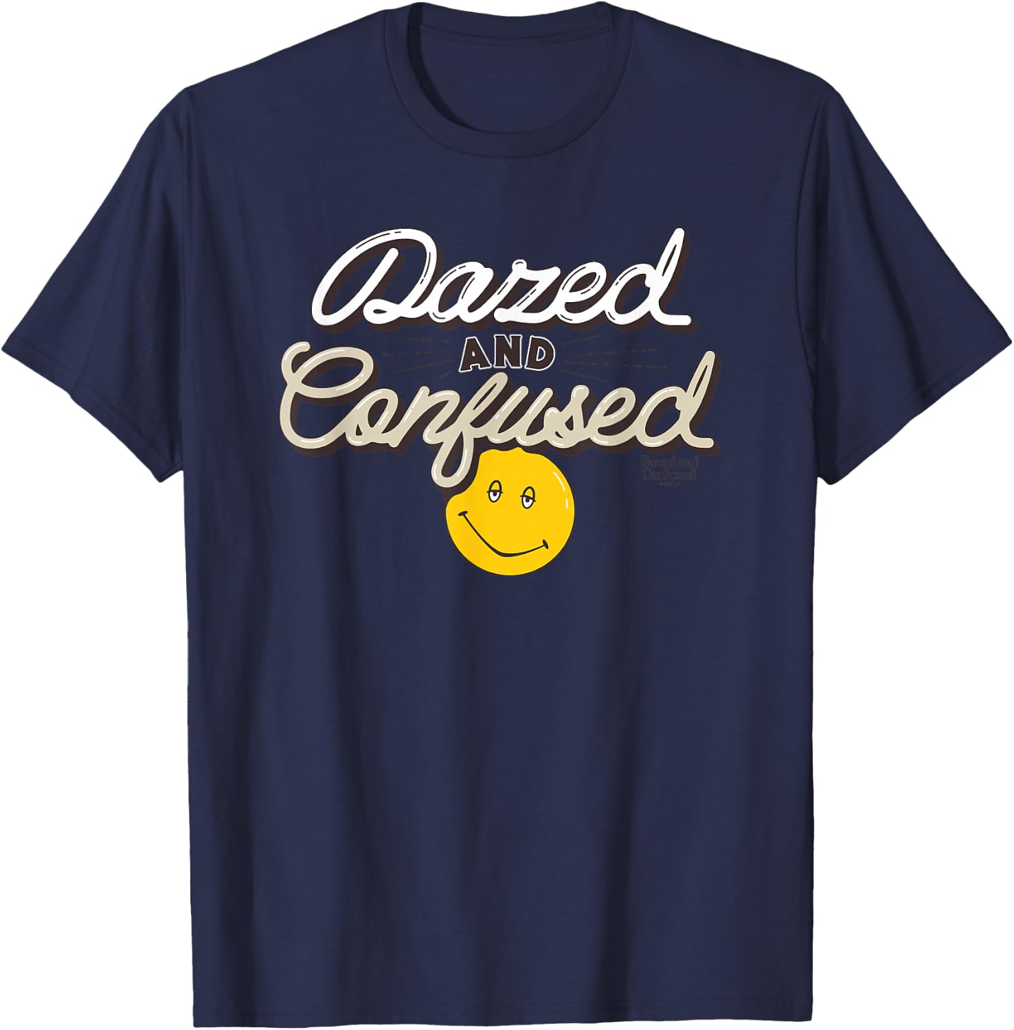 Dazed and Confused Retro T-Shirt - T-Shirt | Navy