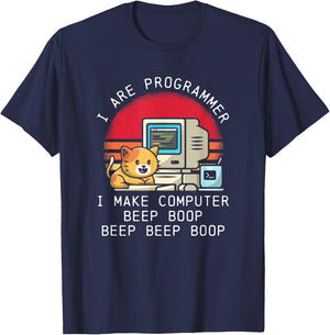I Are Programmer Cat Women T-Shirt - T-Shirt | Navy