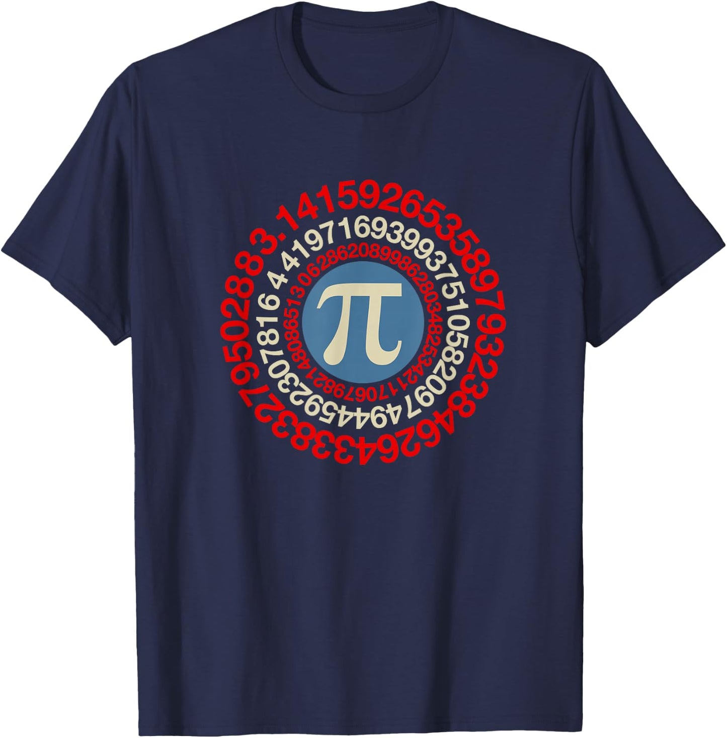 Math Pi Day T-Shirt - T-Shirt | Navy