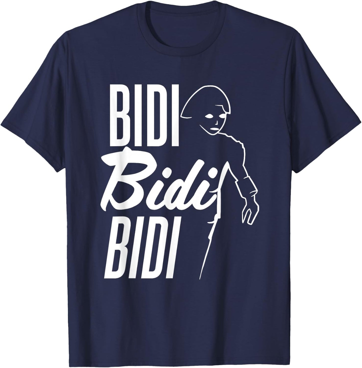 Twiki - Bidi Bidi Bidi Quote T-Shirt - T-Shirt | Navy