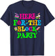 Here For The Block Party Boys Girls T-Shirt - T-Shirt | Navy