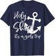 Holy Ship It's A Family Trip T-Shirt - T-Shirt | Navy