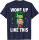 DC Comics Teen Titans Go! Beast Boy Woke Up Like This T-Shirt - T-Shirt | Navy