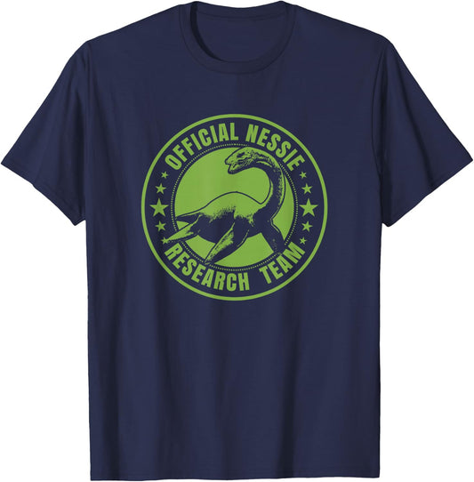 Funny Loch Ness Monster Shirt for Kids | Monster Spotter T-Shirt - T-Shirt | Navy