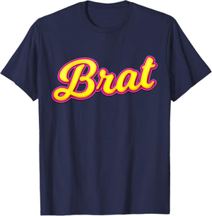 Brat Shirt For BDSM DDLG ABDL Diaper Lover T-Shirt - T-Shirt | Navy