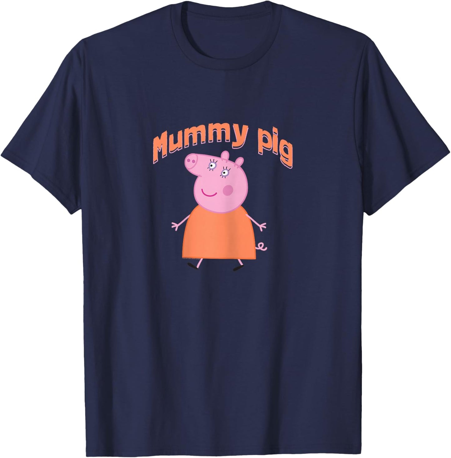 Peppa Pig Mother's Day Mummy Pig Portrait T-Shirt - T-Shirt | Navy