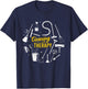 Cleaning Is My Therapy Housewife Housekeeping Mom Vacuum Top T-Shirt - T-Shirt | Navy