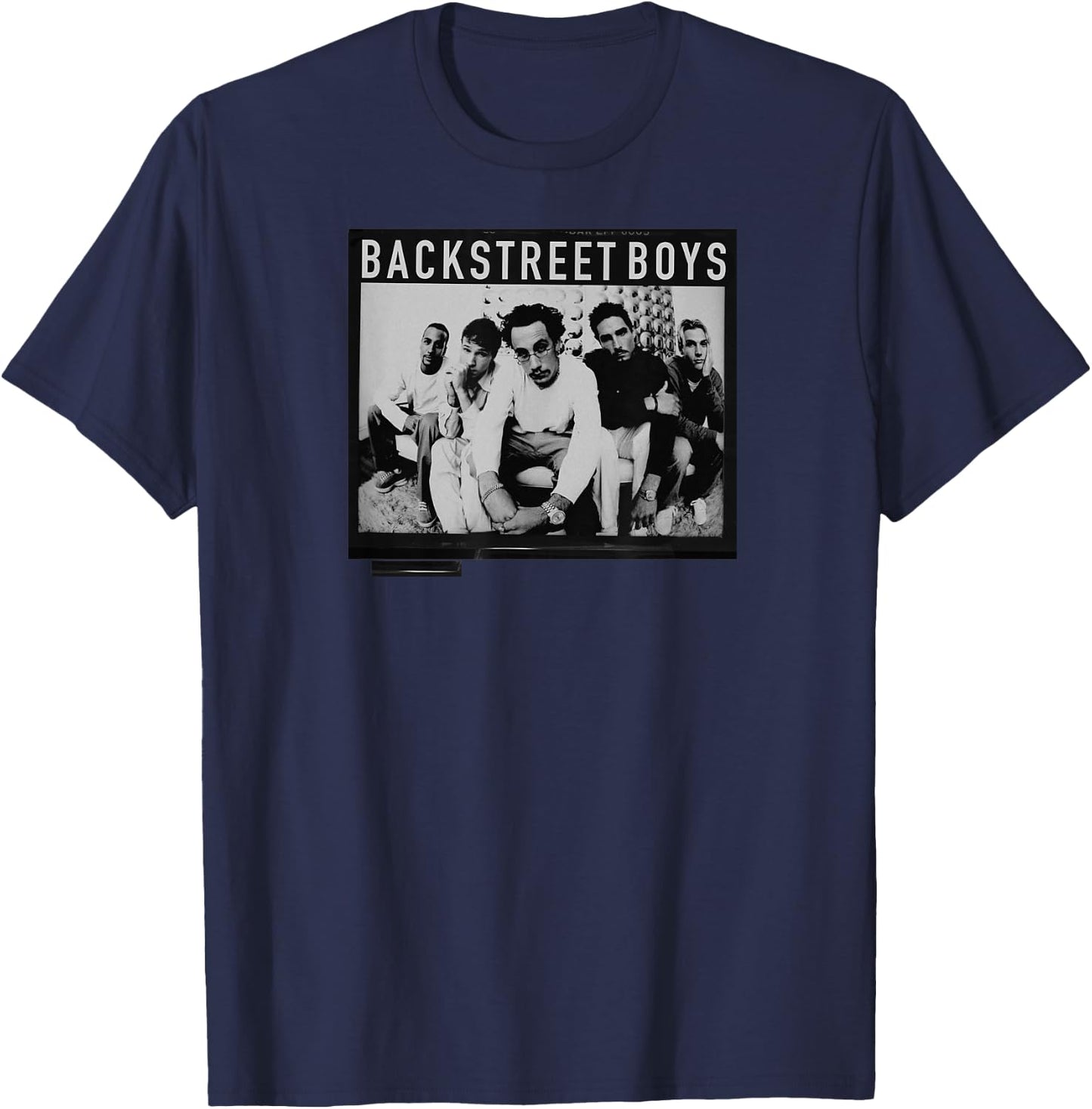 Backstreet Boys Film Photo T-Shirt - T-Shirt | Navy