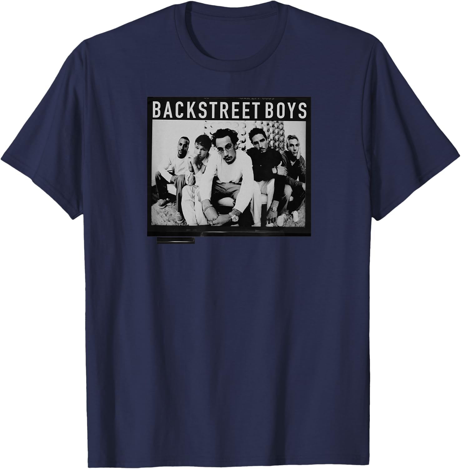 Backstreet Boys Film Photo T-Shirt - T-Shirt | Navy