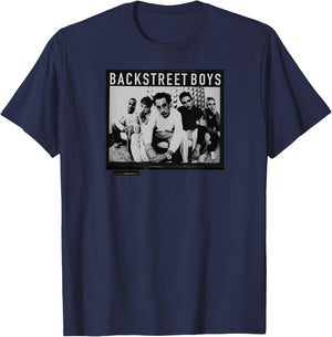 Backstreet Boys Film Photo T-Shirt - T-Shirt | Navy