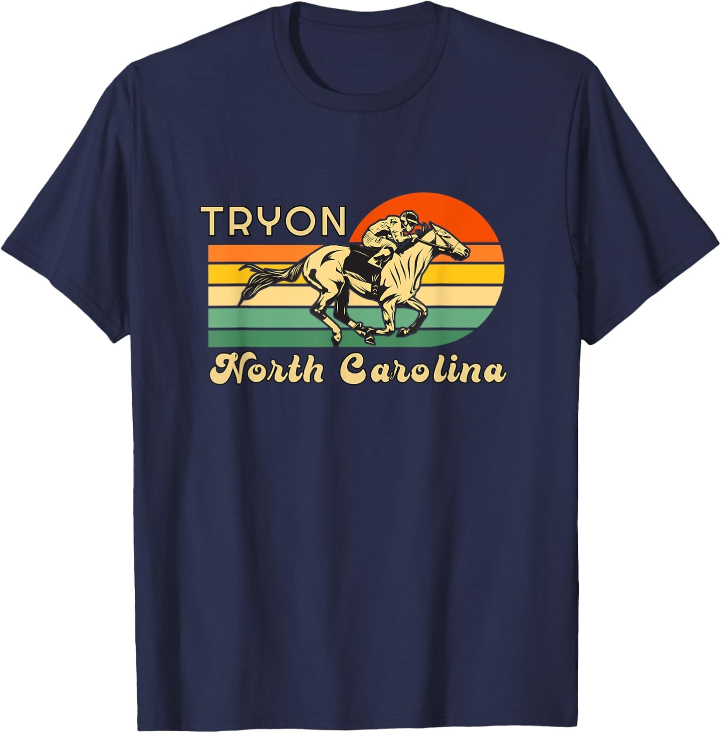 NC International World Equestrian Games Tryon North Carolina T-Shirt - T-Shirt | Navy