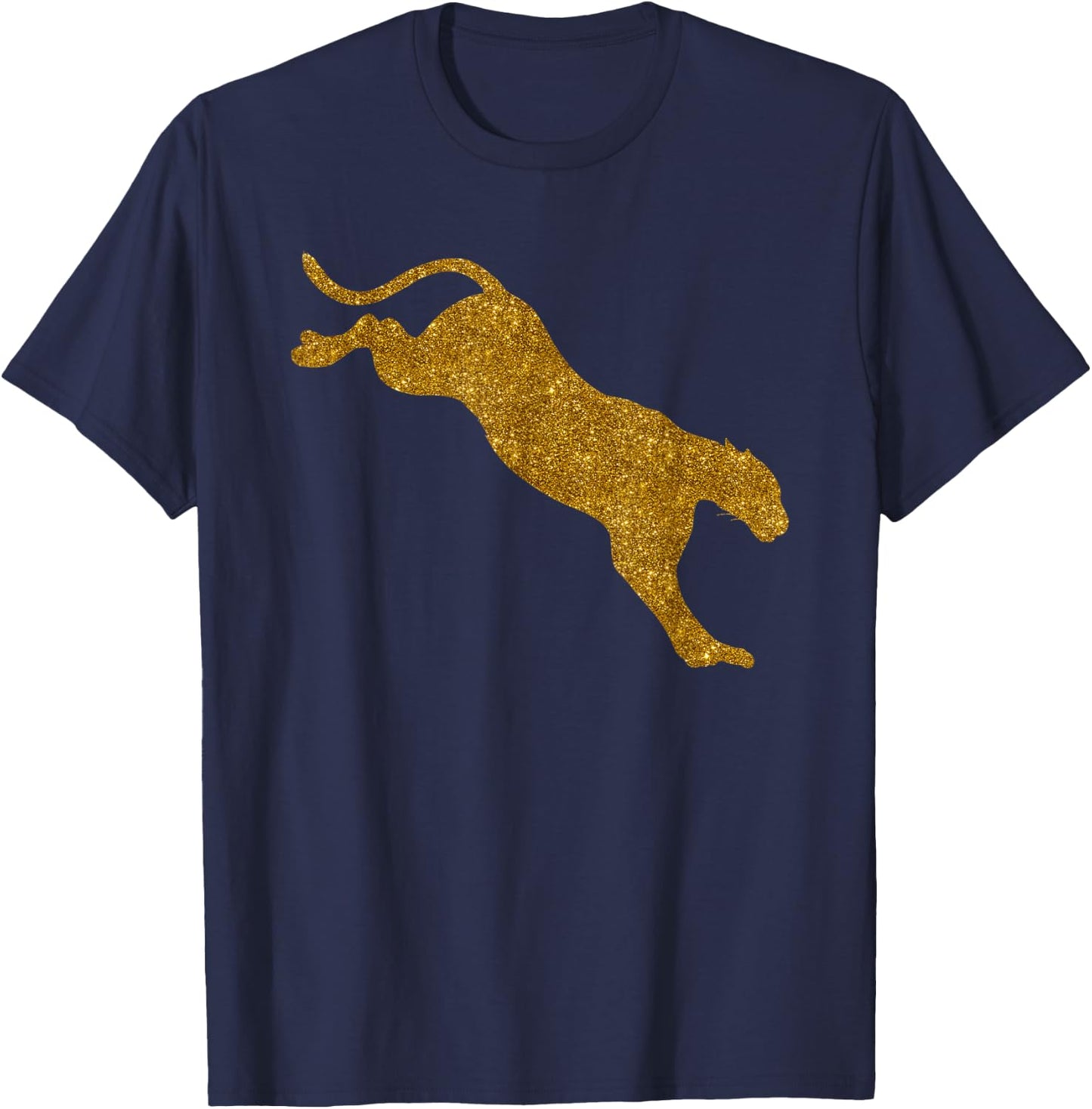 Cougar Gift Girl Puma Animal Panther Lover T-Shirt - T-Shirt | Navy
