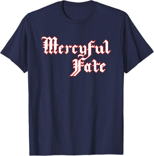 Red Logo Outline T-Shirt - T-Shirt | Navy