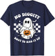 No Diggity Bout to Bag It Up Cute Ghost Halloween Kids Candy T-Shirt - T-Shirt | Navy