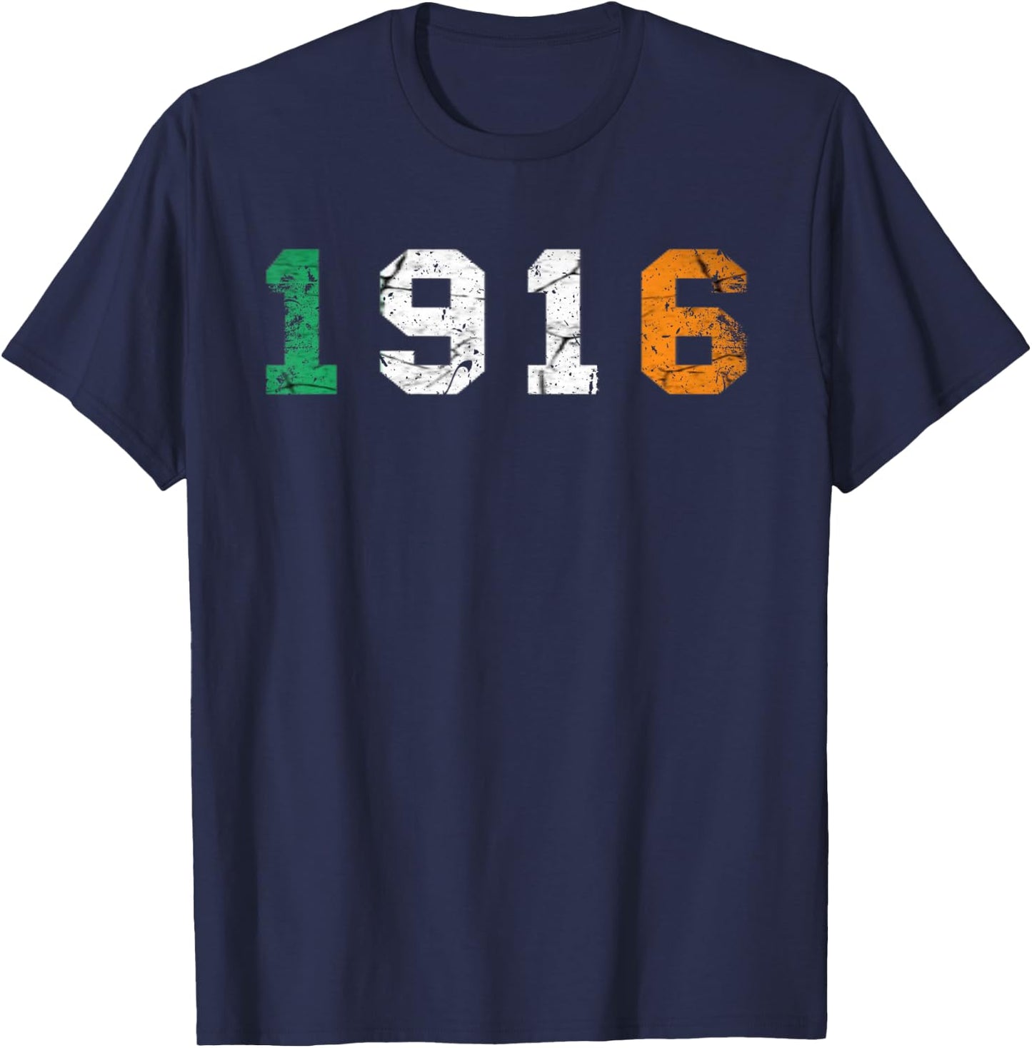 Ireland Easter Rising 1916-Irish rebellion flag Cute T-Shirt - T-Shirt | Navy