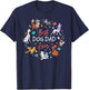 Disney Pet Parent Father’s Day Disney Dogs Best Dog Dad Ever T-Shirt - T-Shirt | Navy