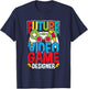 Future Video Game Designer Developer Gamer Programmer T-Shirt - T-Shirt | Navy