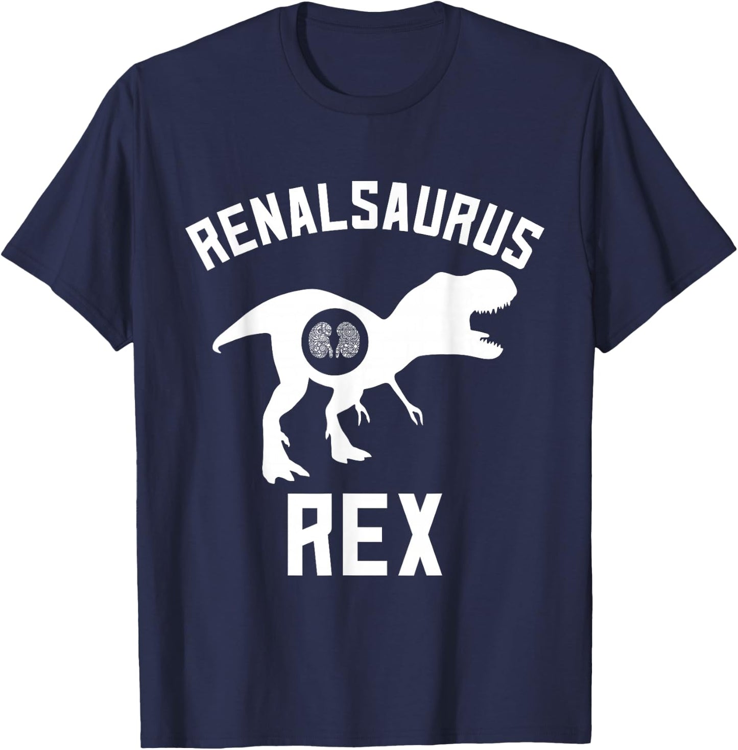 Kidney Disease Awareness Nephrology Nurse Dialysis Tech T-Shirt - T-Shirt | Navy