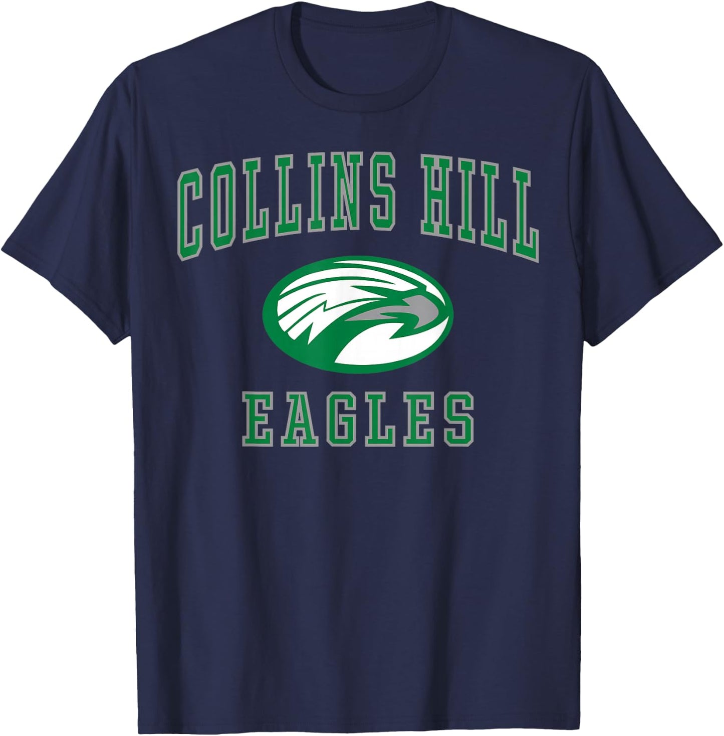 Collins Hill High School Eagles T-Shirt - T-Shirt | Navy