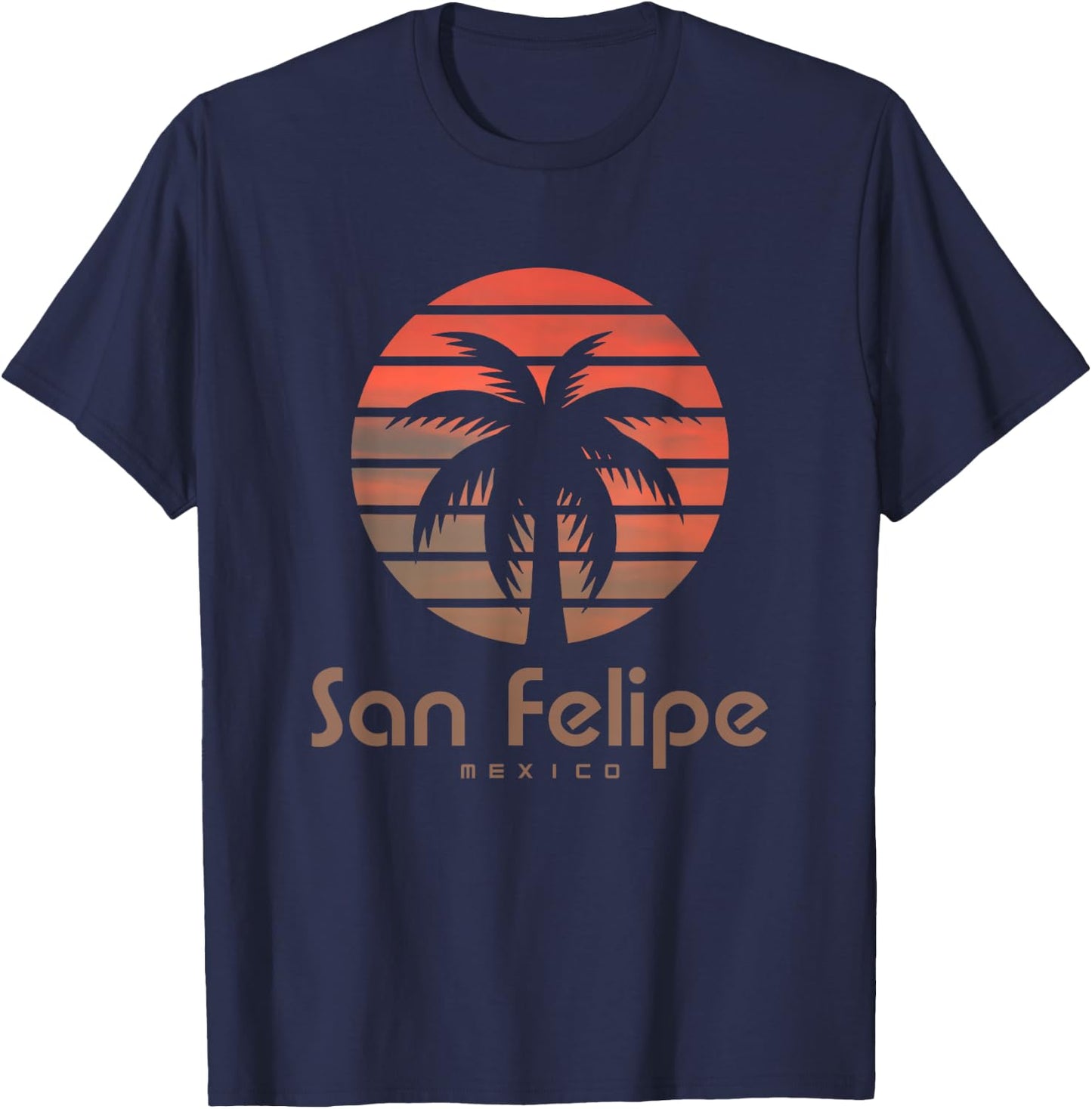 San Felipe Mexico Travel Vacation T-Shirt - T-Shirt | Navy