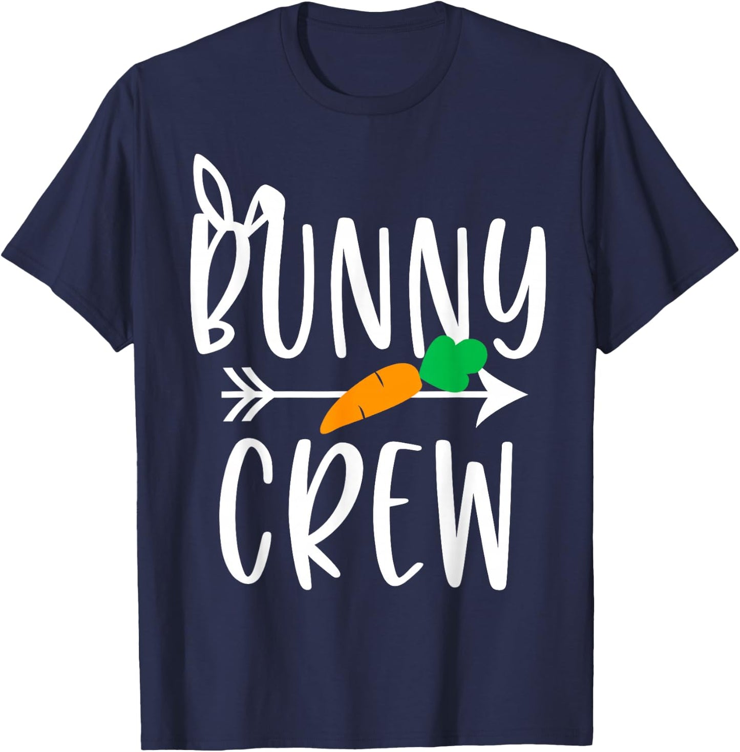 Bunny Crew Easter Cousin Crew Matching Family Outfit Funny T-Shirt - T-Shirt | Navy