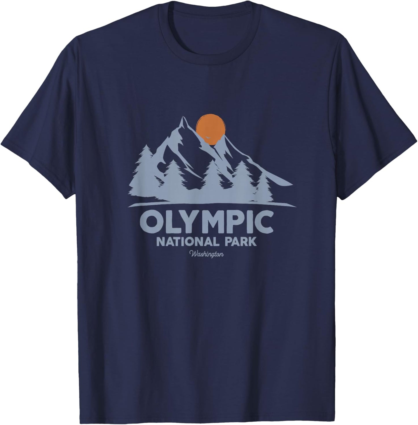 Olympic National Park Washington T-Shirt - T-Shirt | Navy