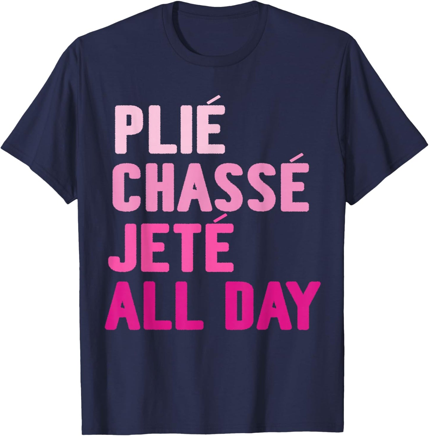 Ballet Dance Cute Ballerina Dancer Girls Funny Gift Small T-Shirt - T-Shirt | Navy