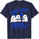 Boo Boo Crew Funny Ghost EMS EMT Paramedic Nurse Halloween T-Shirt - T-Shirt | Navy