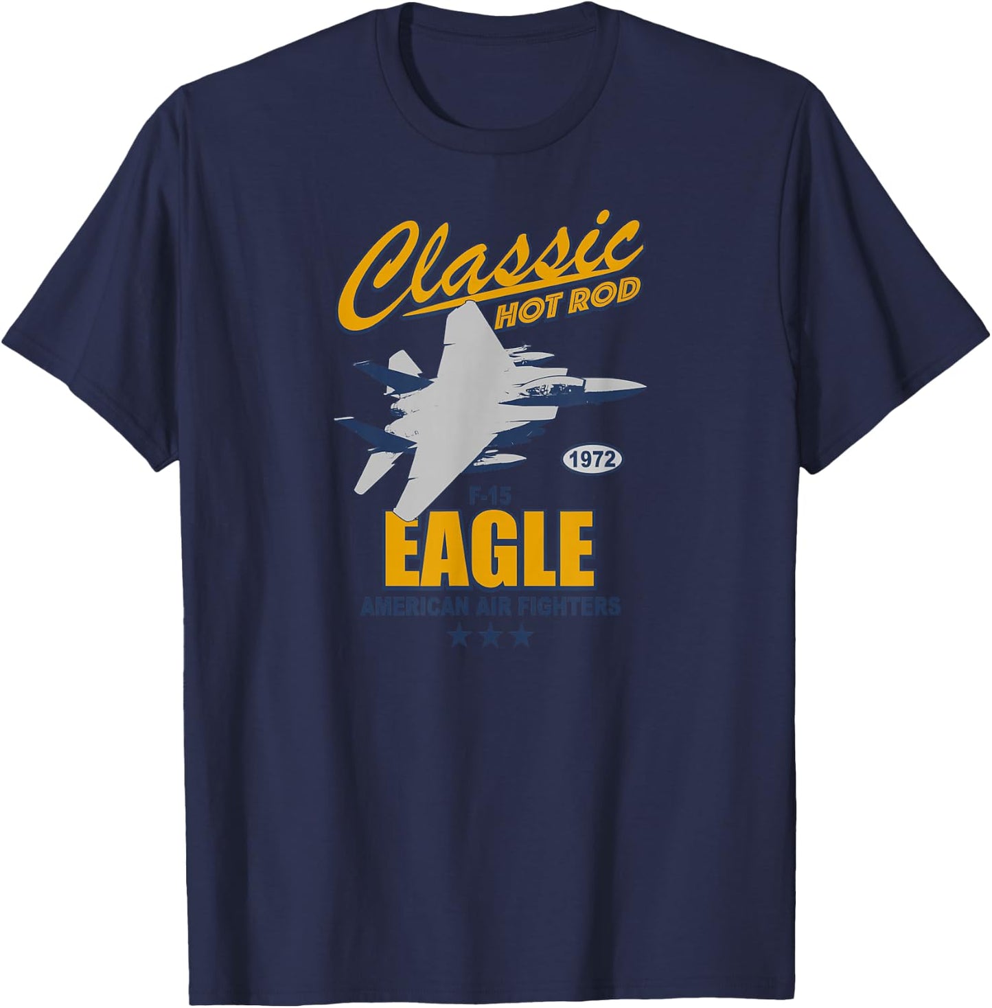 Fighter Plane & F15 Eagle Gifts F-15 Eagle T-Shirt - T-Shirt | Navy