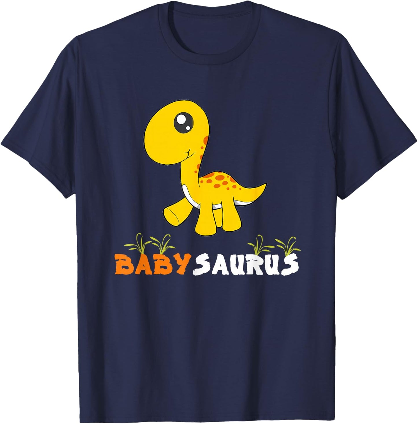 Baby Dinosaur Babysaurus Dinosaur Kid T-Shirt - T-Shirt | Navy