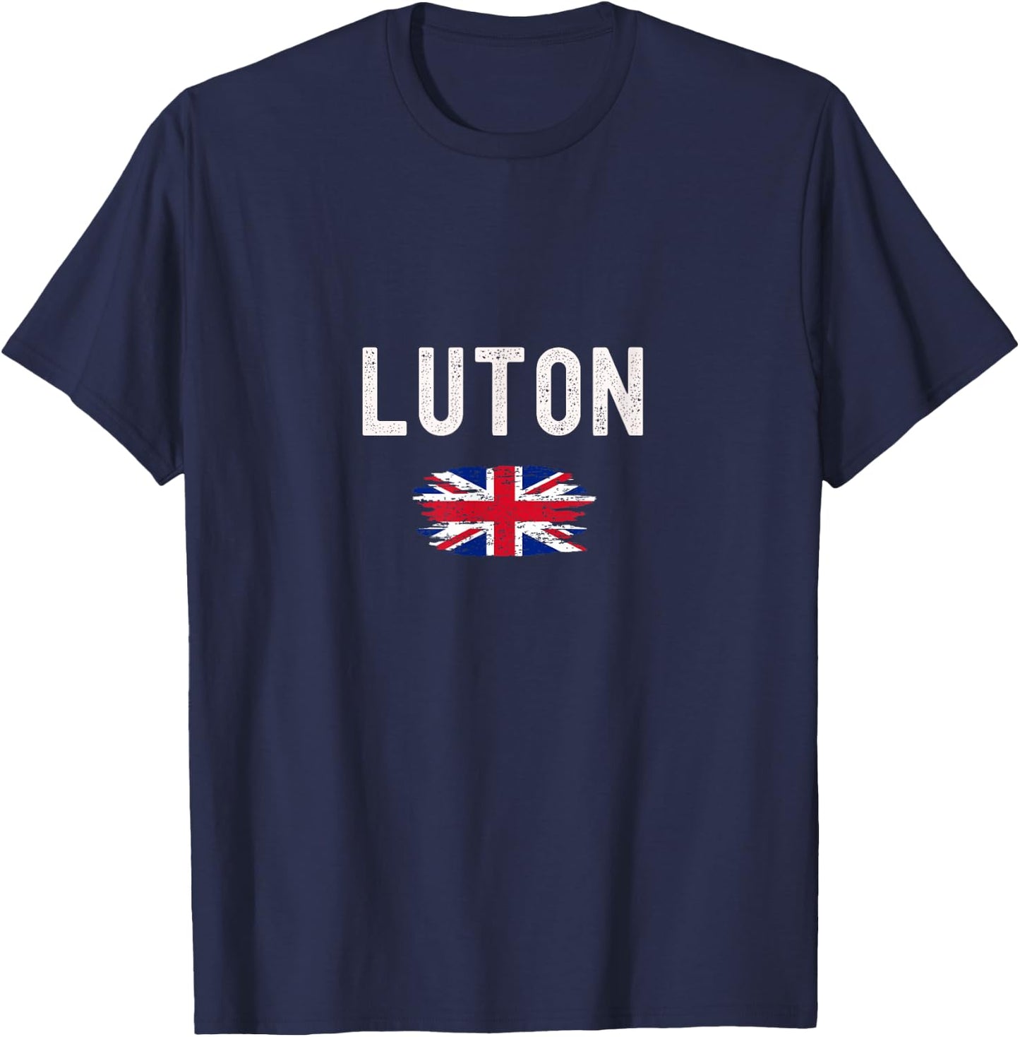 Luton Town Hatters Design For True Fans T-Shirt - T-Shirt | Navy