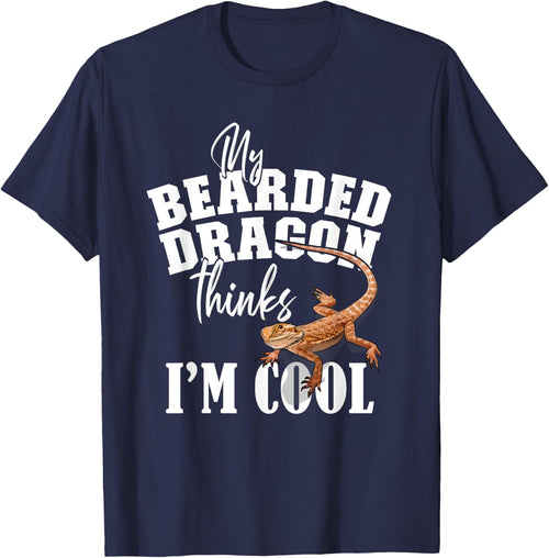 My Bearded Dragon Thinks I'm Cool