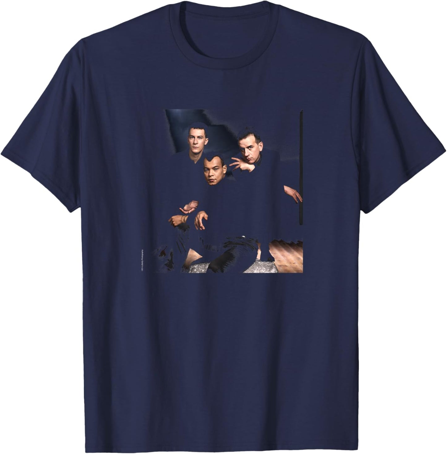 Chris Duffy Photography Fine Young Cannibals Pop Band 1986 T-Shirt - T-Shirt | Navy