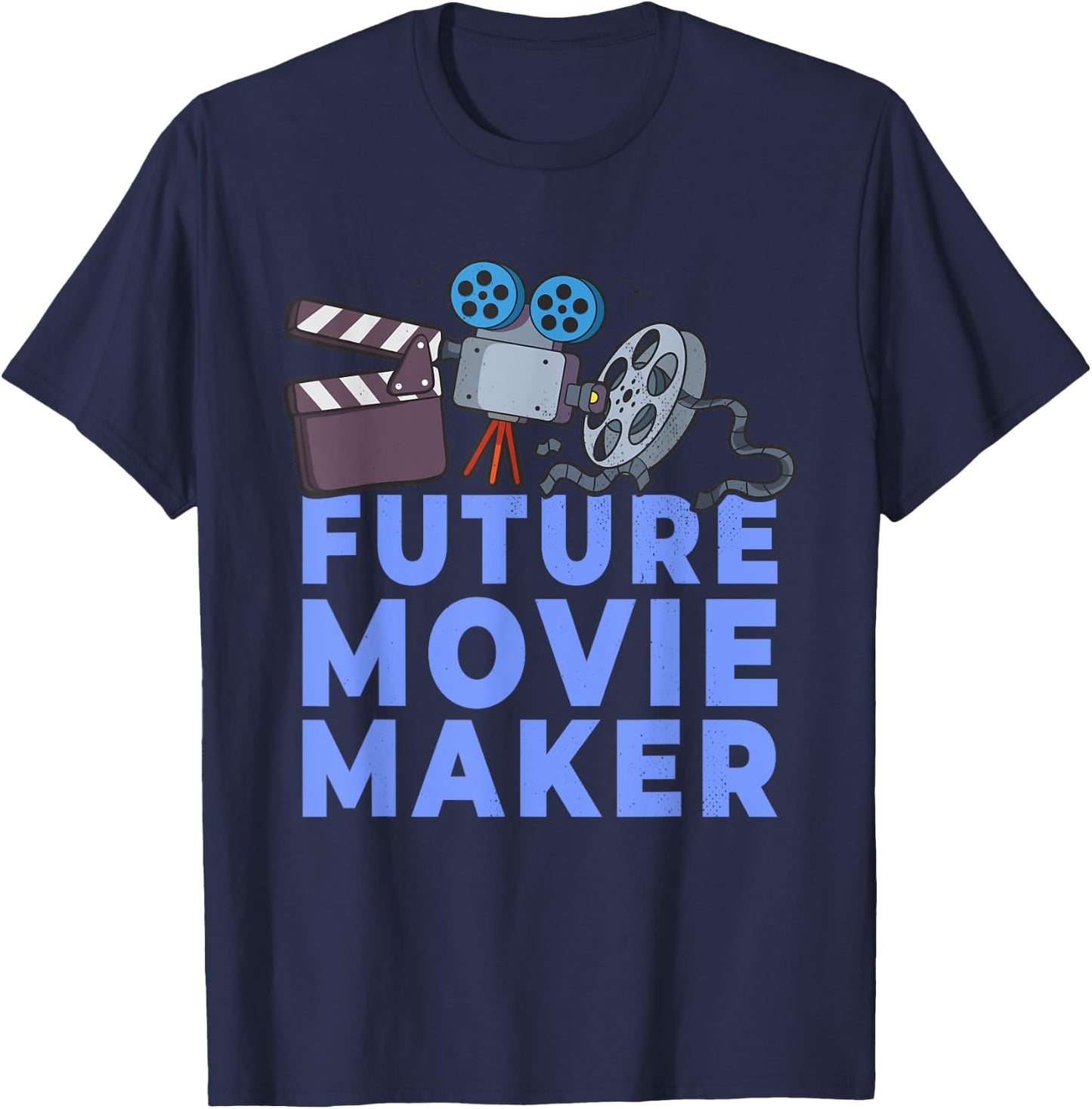 Future Movie Maker - Filmmaker Movie Director T-Shirt - T-Shirt | Navy