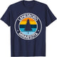 Lanesboro Minnesota MN USA City Pride Retro Sunset T-Shirt - T-Shirt | Navy