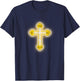 Russian Greek Christian Gift Easter Orthodox Cross T-Shirt - T-Shirt | Navy