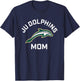 Jacksonville University Dolphins Arched Mom T-Shirt - T-Shirt | Navy