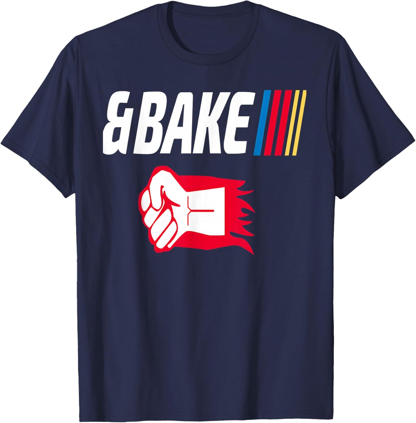 Shake And Bake Couples Bake T-Shirt - T-Shirt | Navy