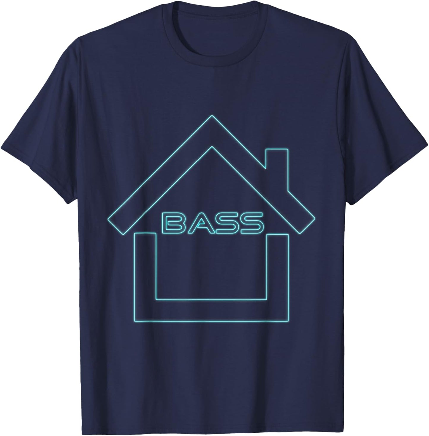 EDM Rave Gear | Techno Clubbing DJ Clothing Bass House Music T-Shirt - T-Shirt | Navy