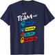 Medical Nurse Doctor Our Team Has Swag T-Shirt - T-Shirt | Navy
