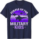 Purple Up For Military Kids F-18 Hornet Kids Purple Up T-Shirt - T-Shirt | Navy