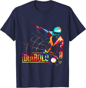 Diabolo Juggling Gift T-Shirt - T-Shirt | Navy